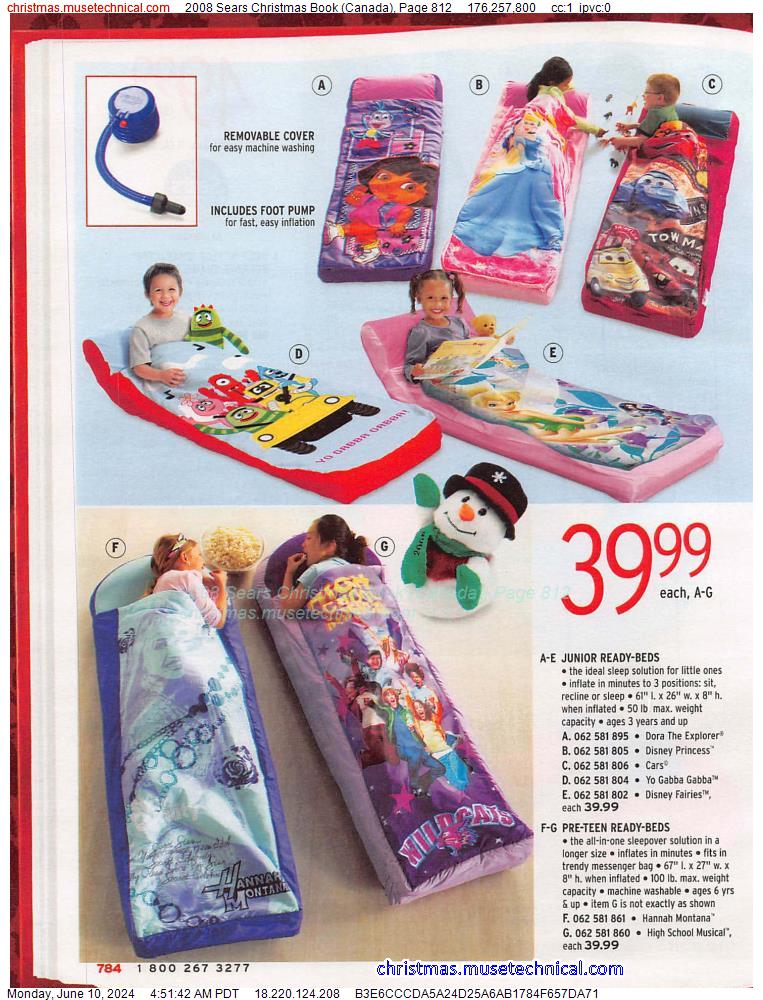 2008 Sears Christmas Book (Canada), Page 812