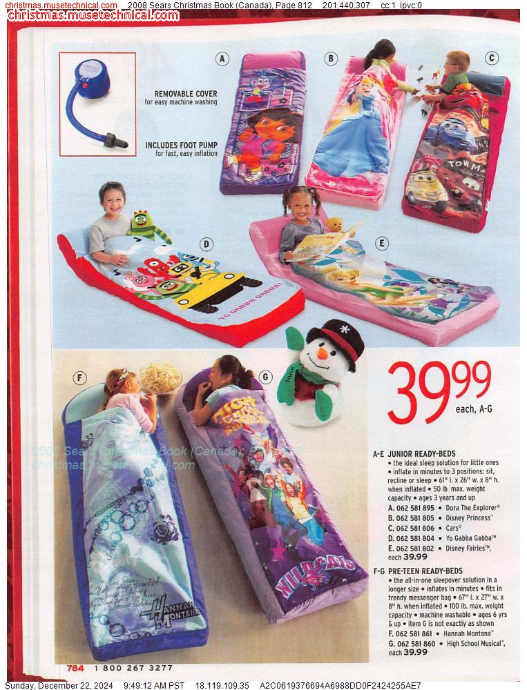 2008 Sears Christmas Book (Canada), Page 812