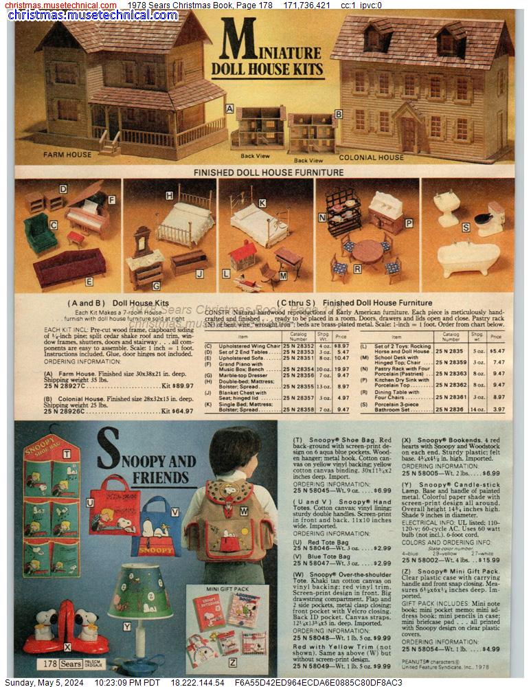 1978 Sears Christmas Book, Page 178