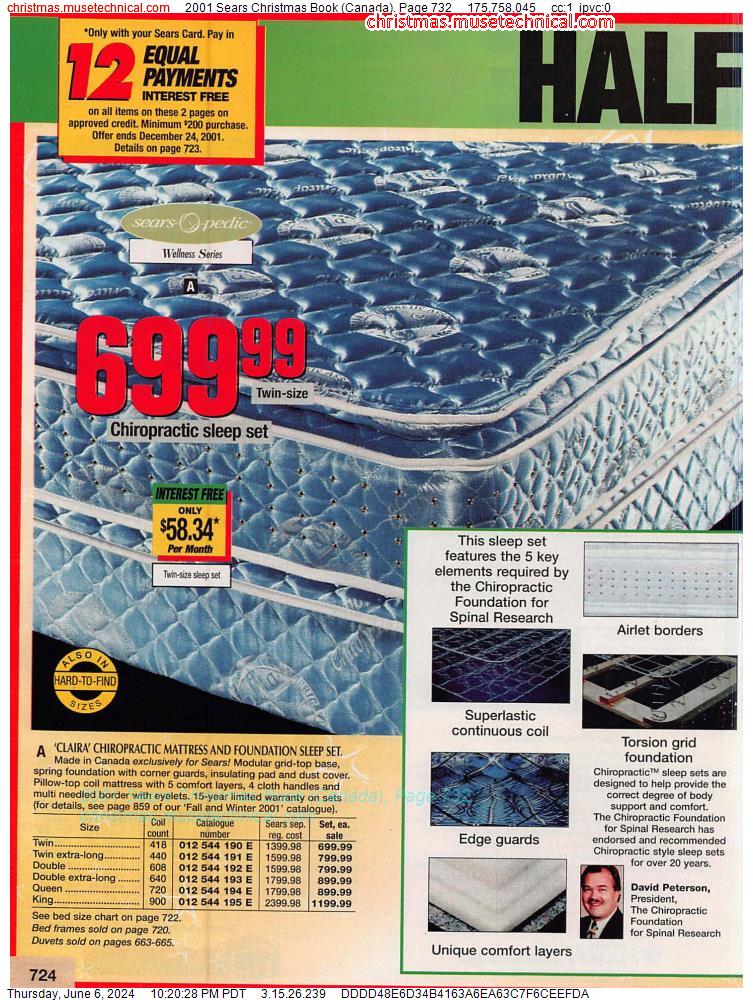 2001 Sears Christmas Book (Canada), Page 732