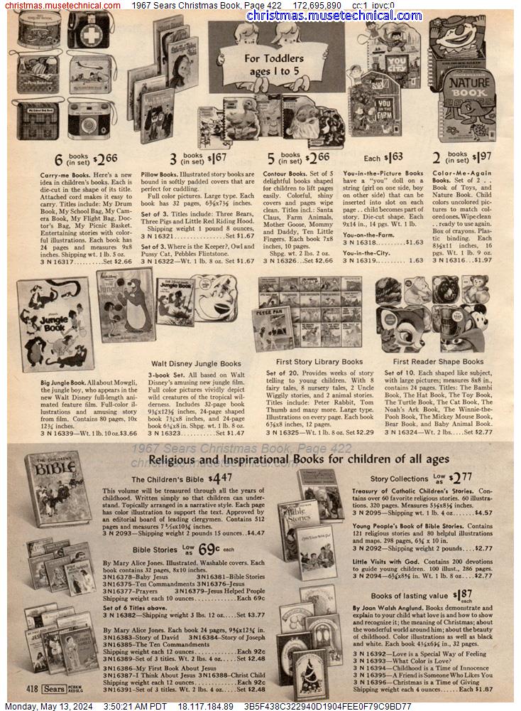 1967 Sears Christmas Book, Page 422
