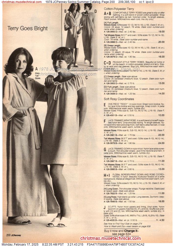 1978 JCPenney Spring Summer Catalog, Page 200