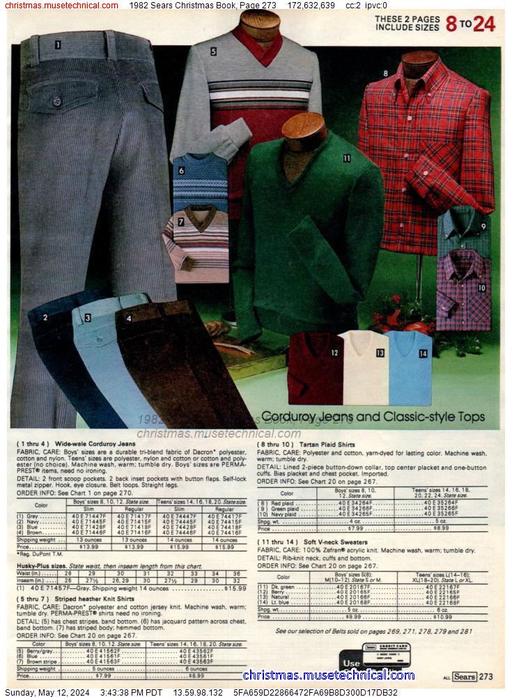 1982 Sears Christmas Book, Page 273