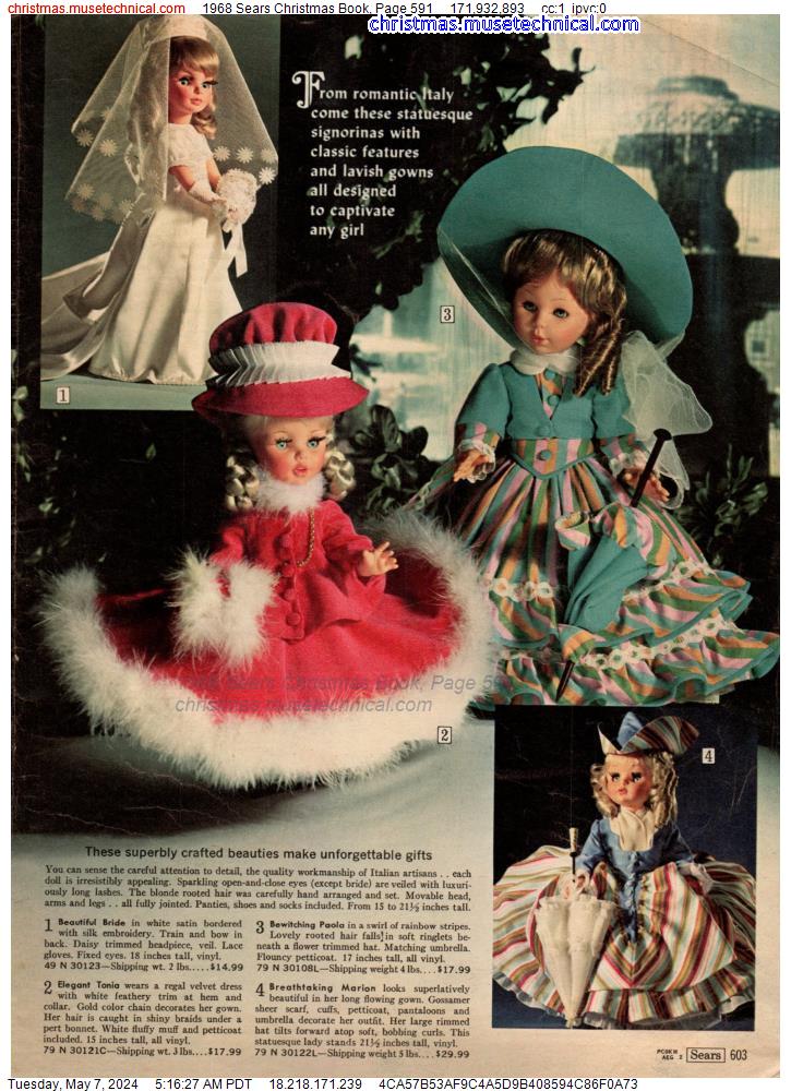 1968 Sears Christmas Book, Page 591