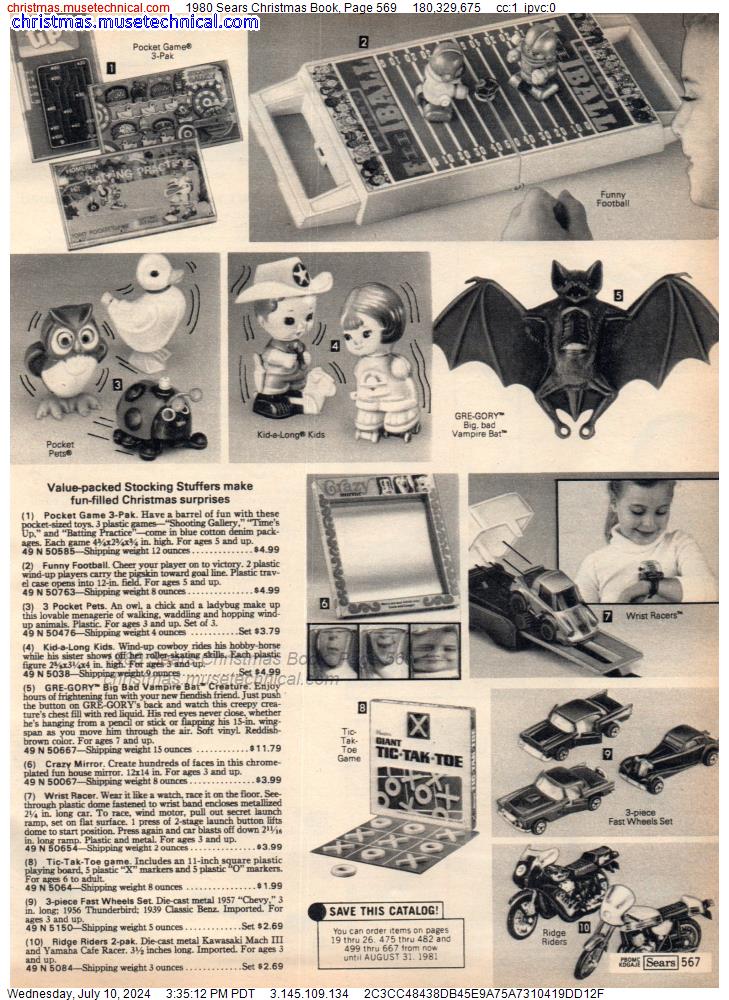 1980 Sears Christmas Book, Page 569