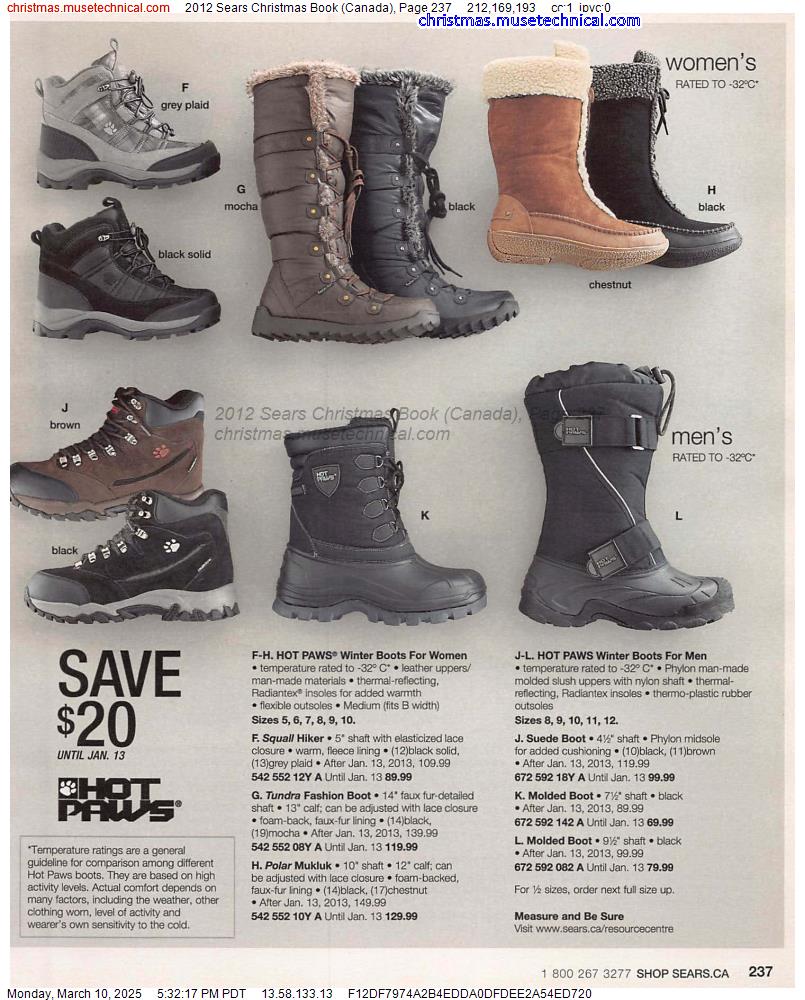 2012 Sears Christmas Book (Canada), Page 237