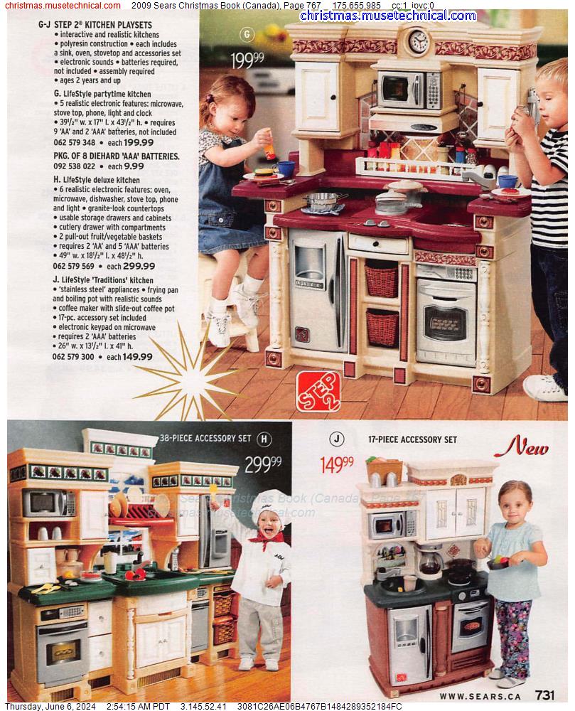 2009 Sears Christmas Book (Canada), Page 767