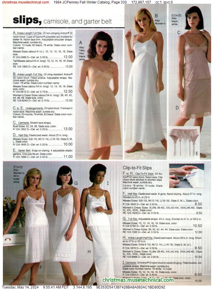 1984 JCPenney Fall Winter Catalog, Page 330