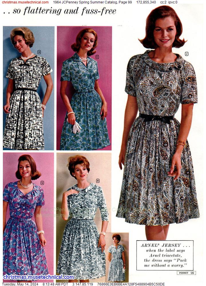1964 JCPenney Spring Summer Catalog, Page 99 - Catalogs & Wishbooks