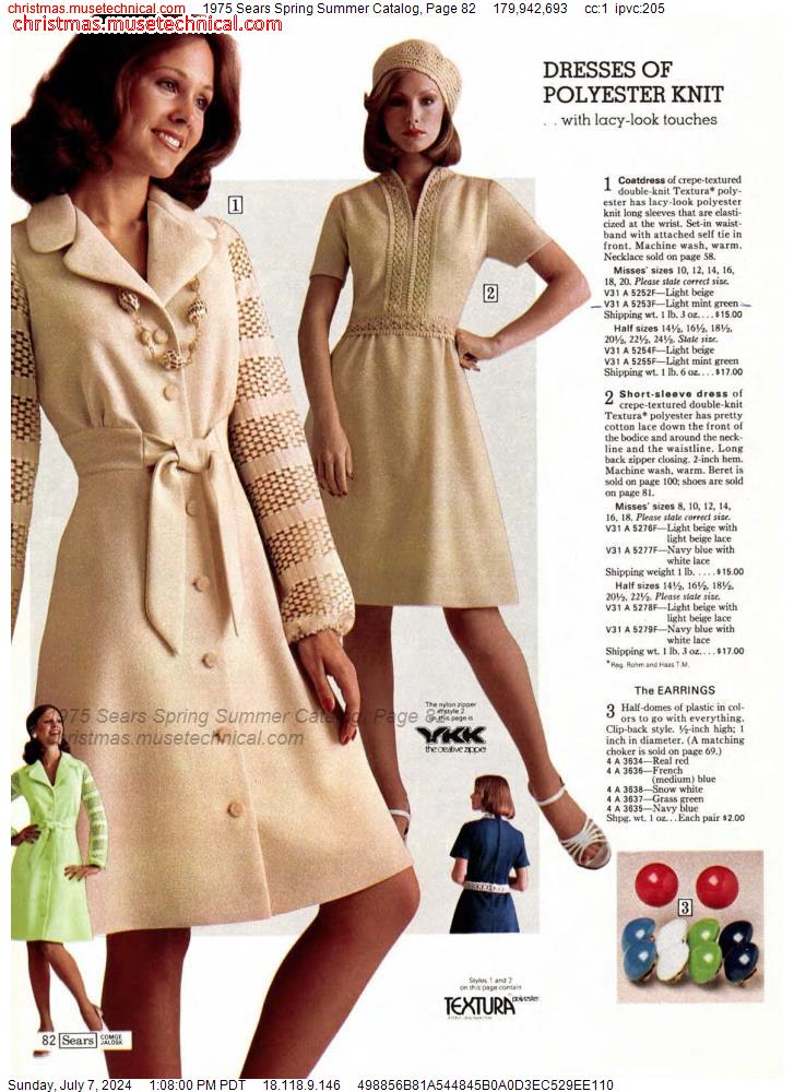 1975 Sears Spring Summer Catalog, Page 82
