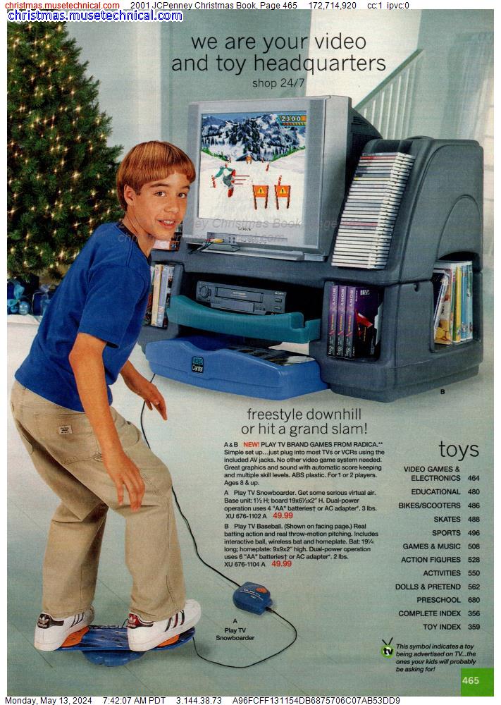 2001 JCPenney Christmas Book, Page 465