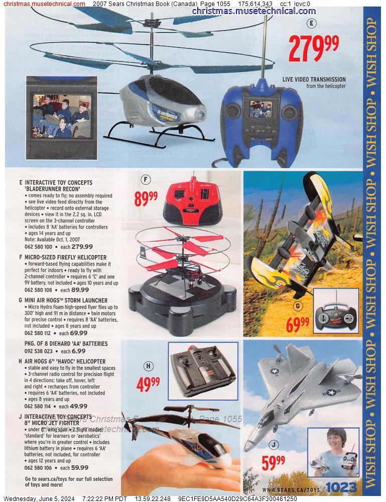2007 Sears Christmas Book (Canada), Page 1055