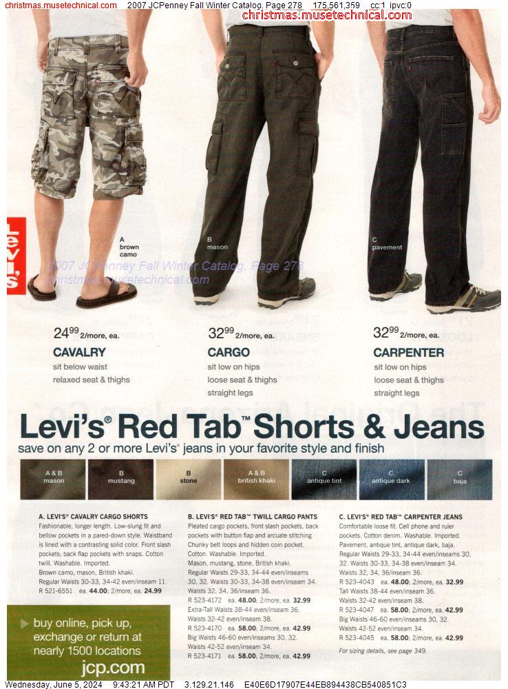 2007 JCPenney Fall Winter Catalog, Page 278
