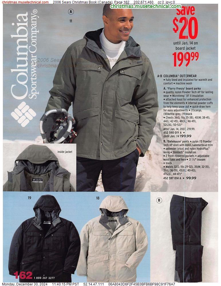 2006 Sears Christmas Book (Canada), Page 162