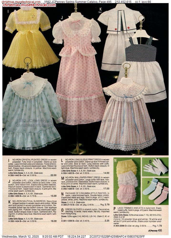 1982 JCPenney Spring Summer Catalog, Page 495