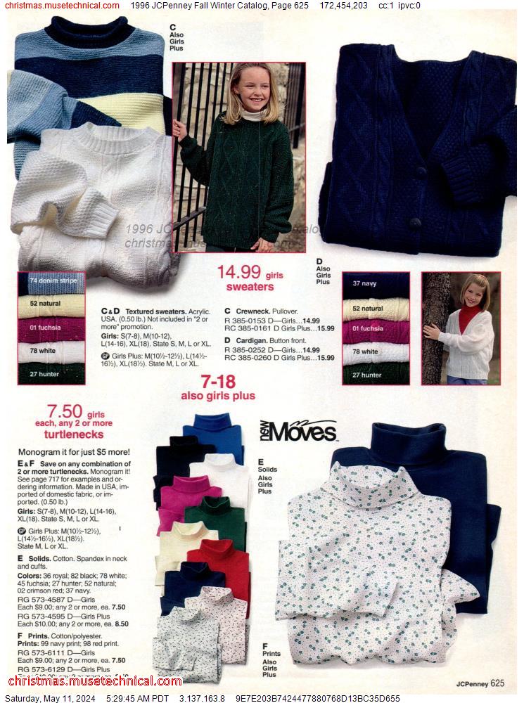 1996 JCPenney Fall Winter Catalog, Page 625