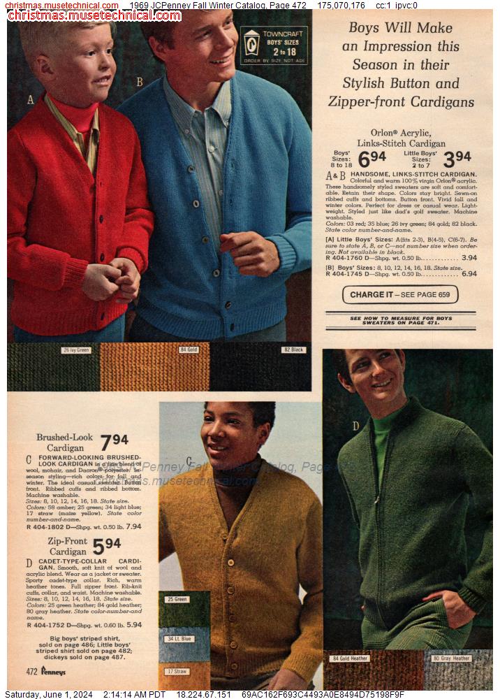 1969 JCPenney Fall Winter Catalog, Page 472