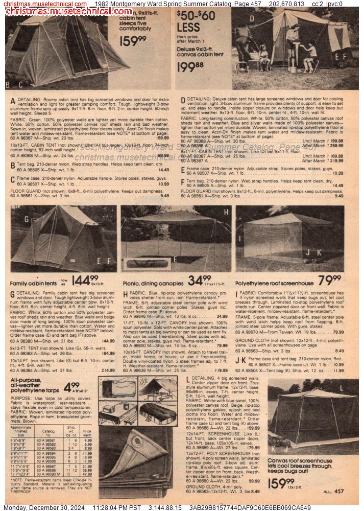 1982 Montgomery Ward Spring Summer Catalog, Page 457