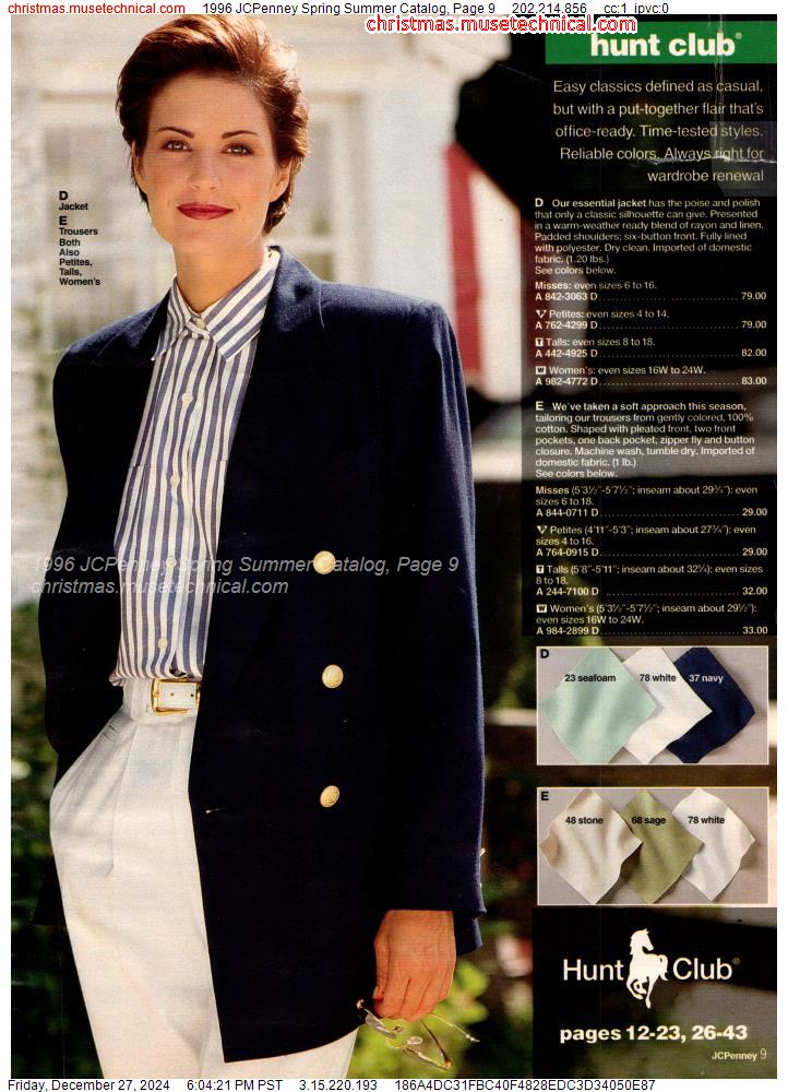 1996 JCPenney Spring Summer Catalog, Page 9