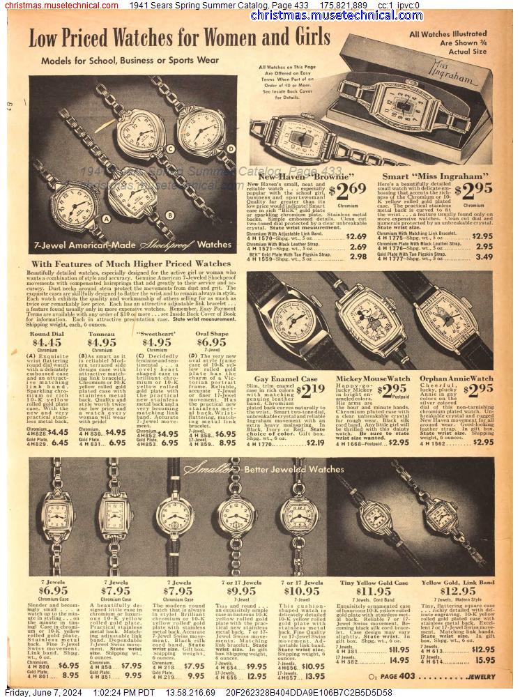 1941 Sears Spring Summer Catalog, Page 433