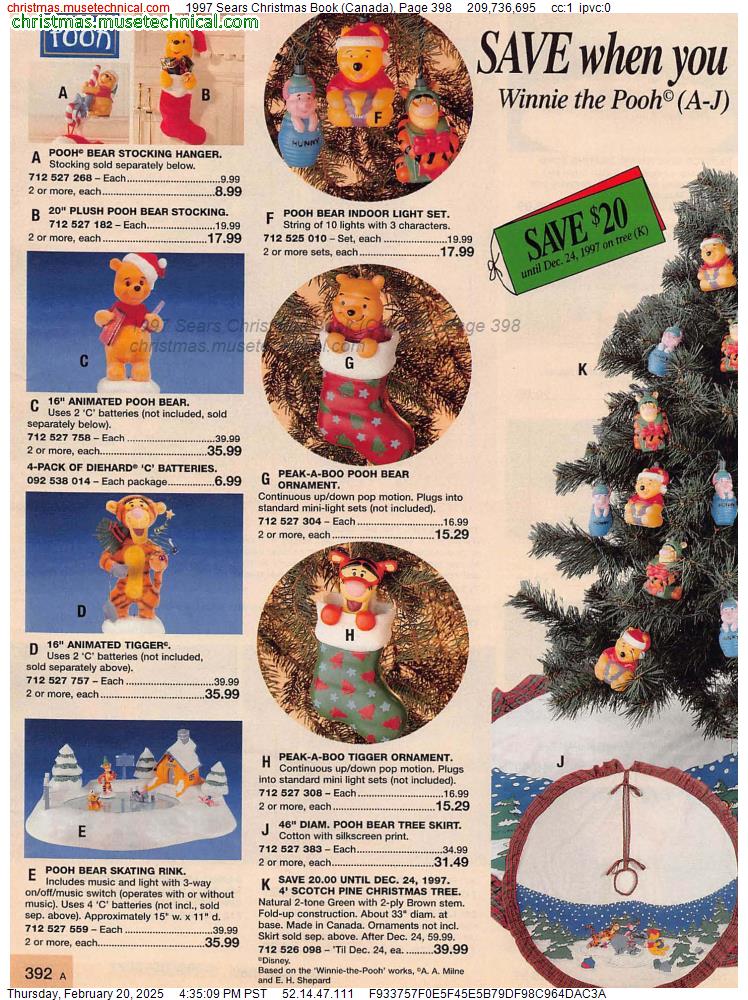 1997 Sears Christmas Book (Canada), Page 398