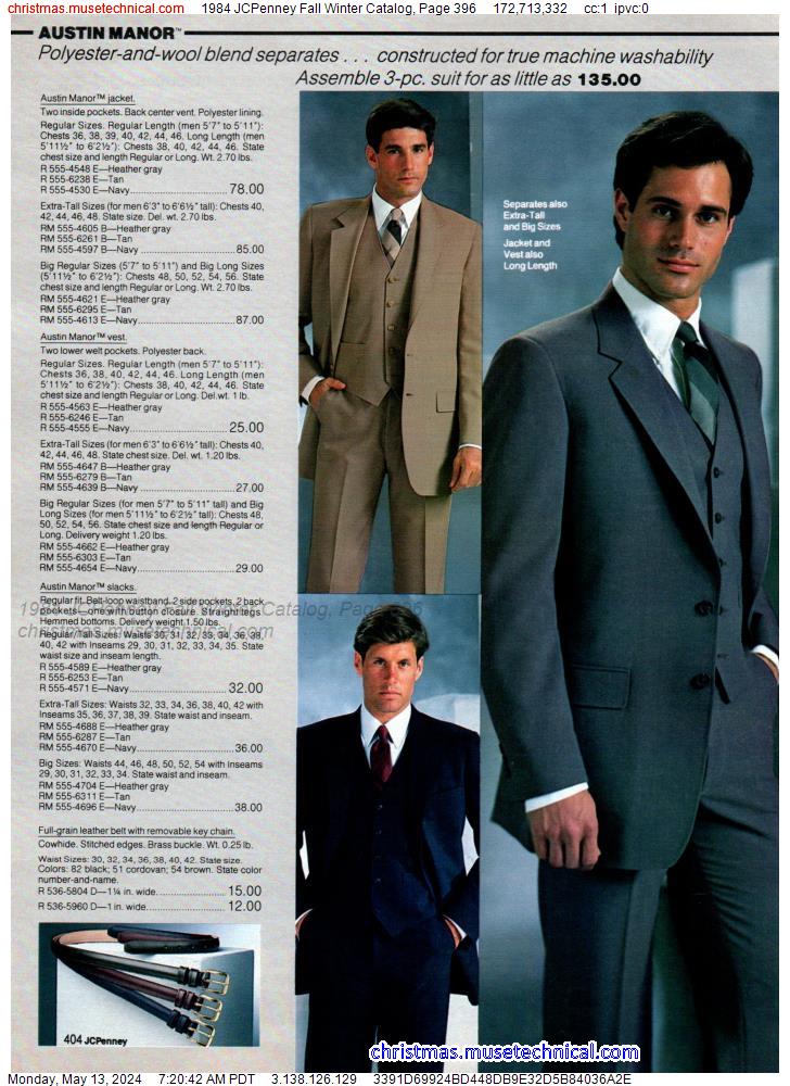 1984 JCPenney Fall Winter Catalog, Page 396