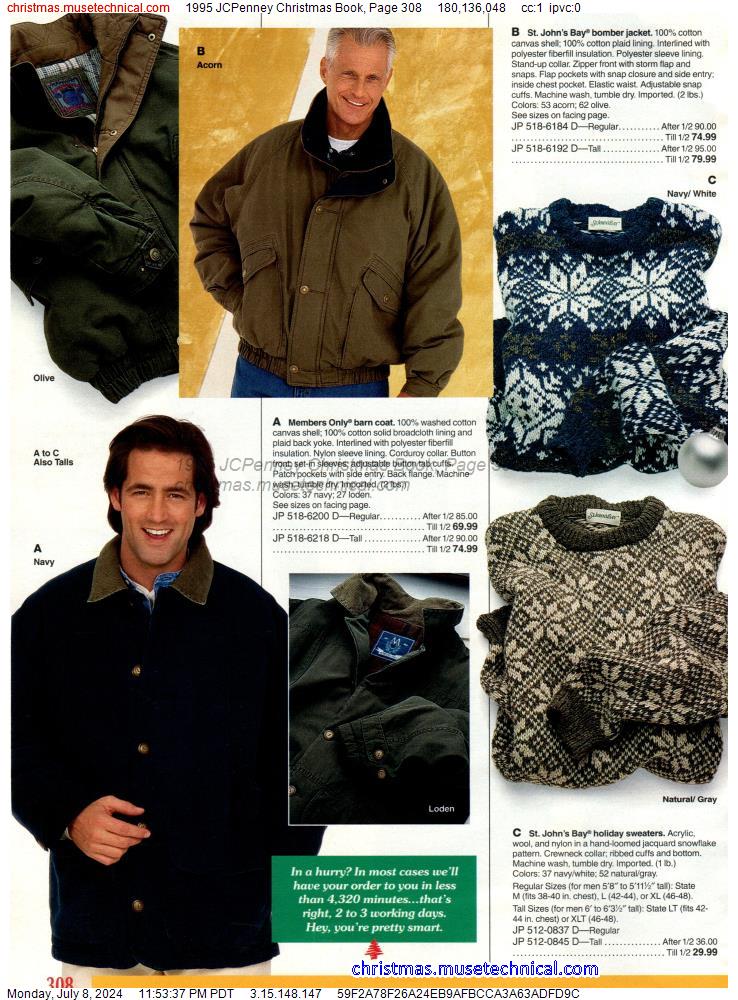 1995 JCPenney Christmas Book, Page 308