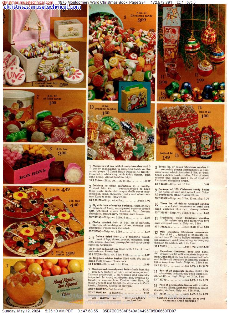 1970 Montgomery Ward Christmas Book, Page 294