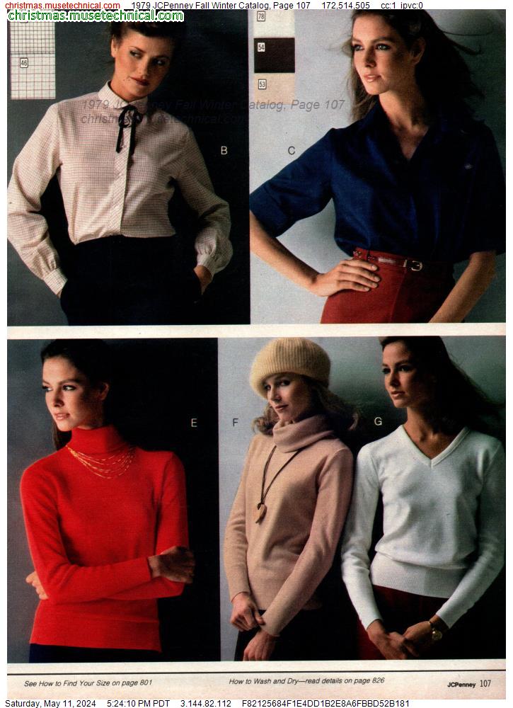 1979 JCPenney Fall Winter Catalog, Page 107