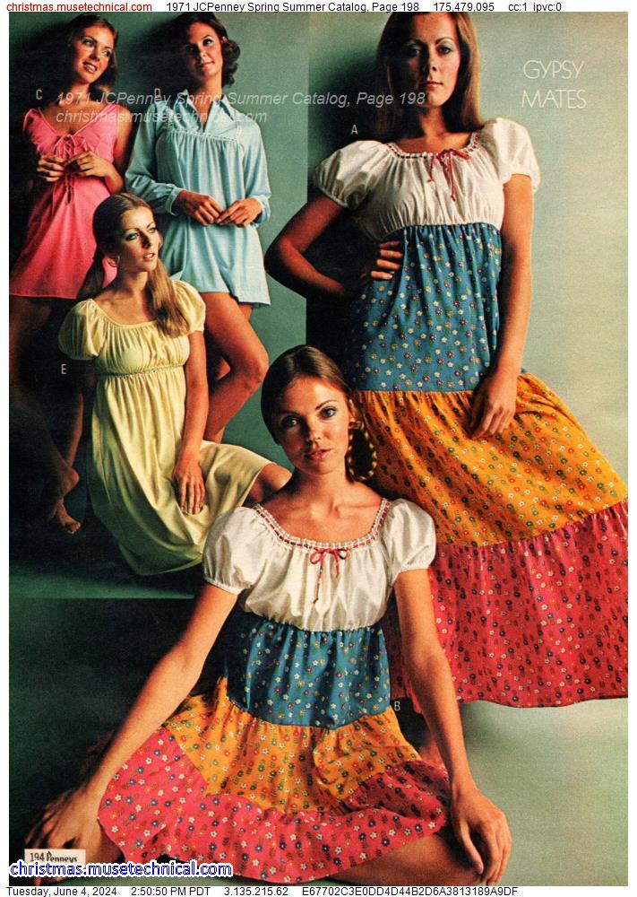 1971 JCPenney Spring Summer Catalog, Page 198