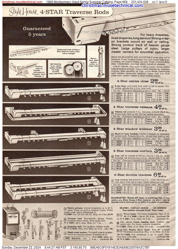 1968 Montgomery Ward Spring Summer Catalog, Page 668