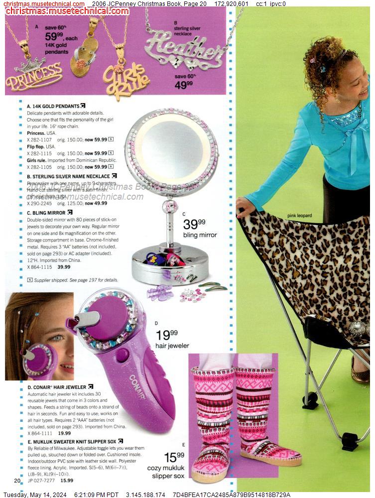 2006 JCPenney Christmas Book, Page 20