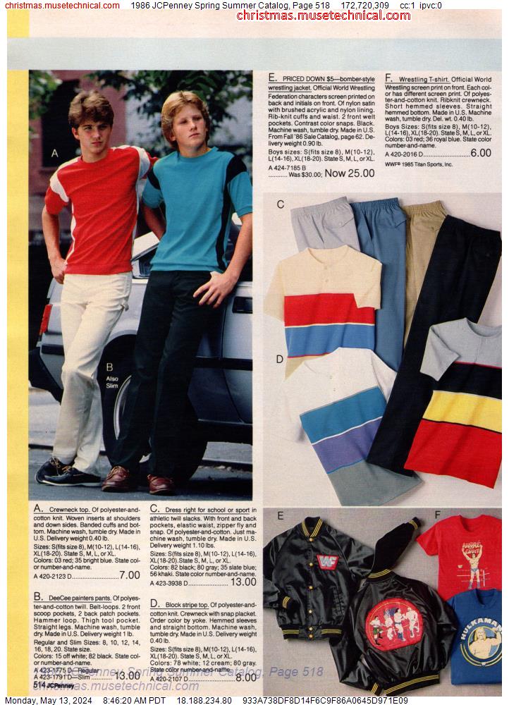 1986 JCPenney Spring Summer Catalog, Page 518