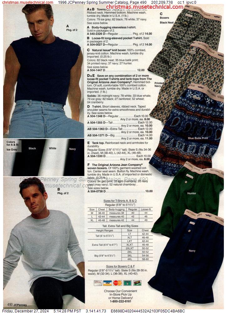 1996 JCPenney Spring Summer Catalog, Page 490