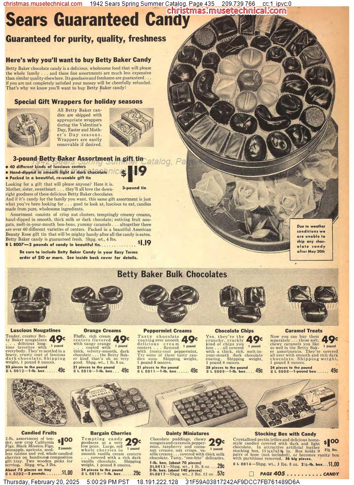 1942 Sears Spring Summer Catalog, Page 435