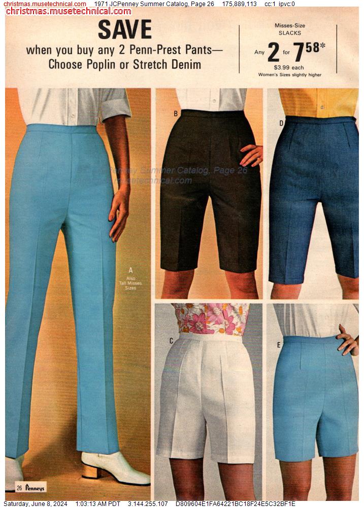 1971 JCPenney Summer Catalog, Page 26