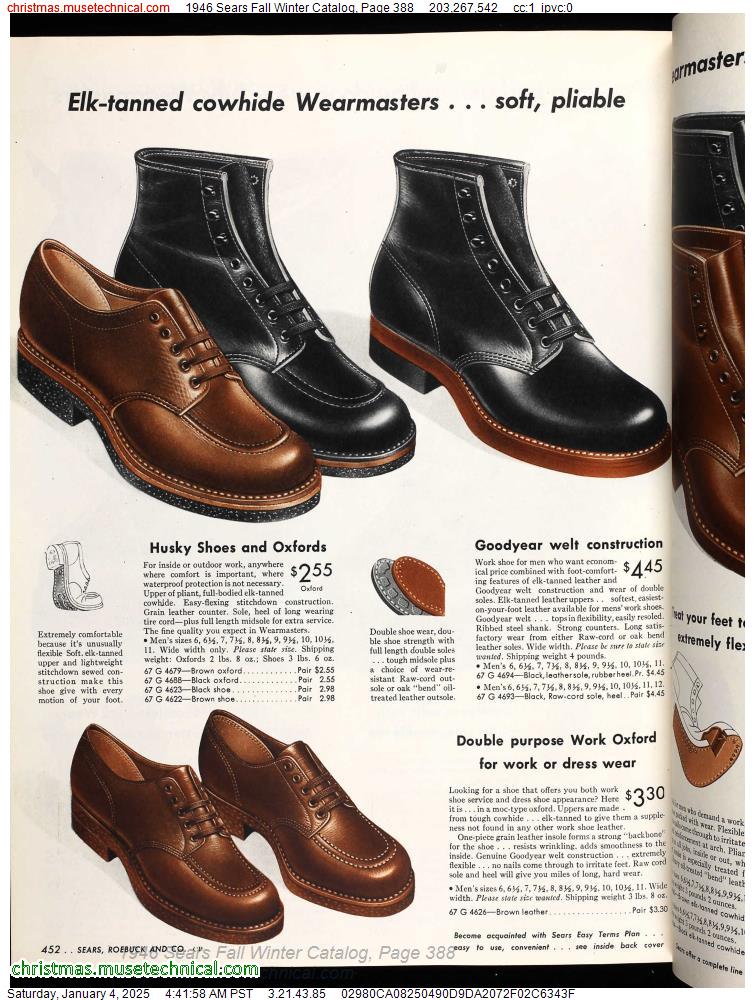 1946 Sears Fall Winter Catalog, Page 388