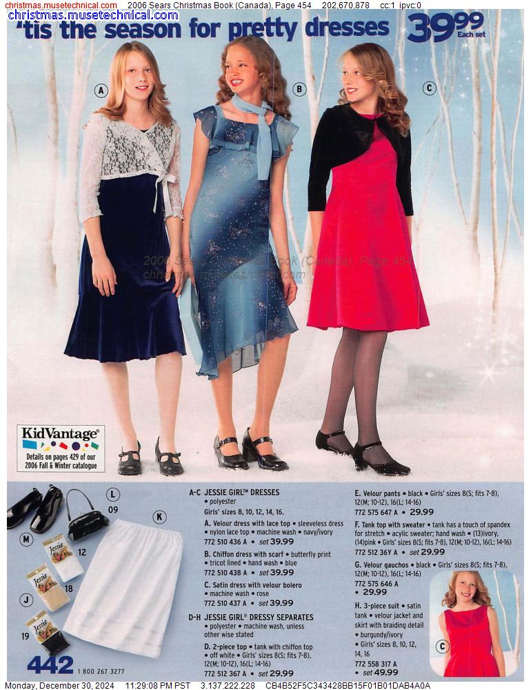 2006 Sears Christmas Book (Canada), Page 454