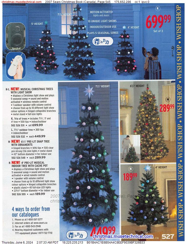 2007 Sears Christmas Book (Canada), Page 545