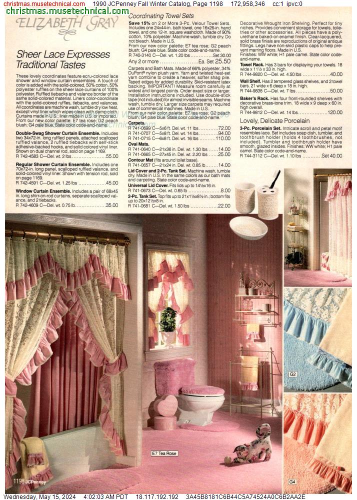 1990 JCPenney Fall Winter Catalog, Page 1198