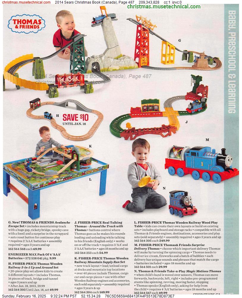 2014 Sears Christmas Book (Canada), Page 487