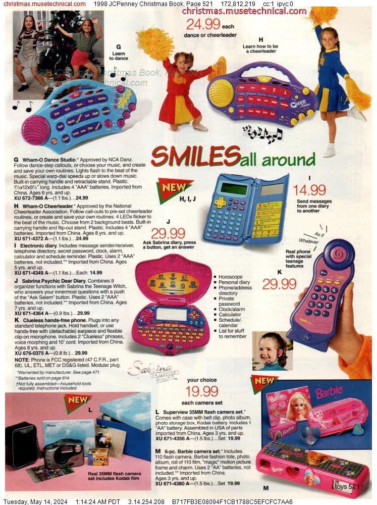 1998 JCPenney Christmas Book, Page 521