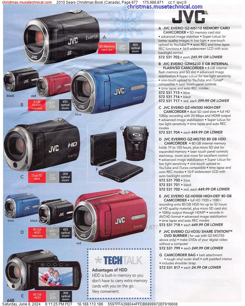 2010 Sears Christmas Book (Canada), Page 677