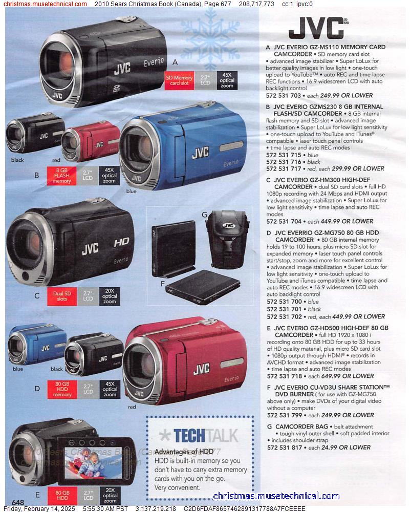 2010 Sears Christmas Book (Canada), Page 677