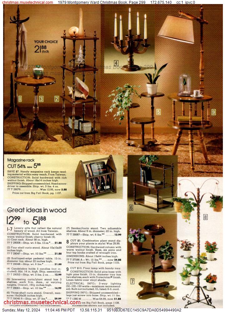 1979 Montgomery Ward Christmas Book, Page 299