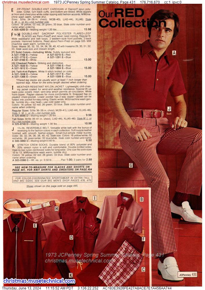 1973 JCPenney Spring Summer Catalog, Page 431