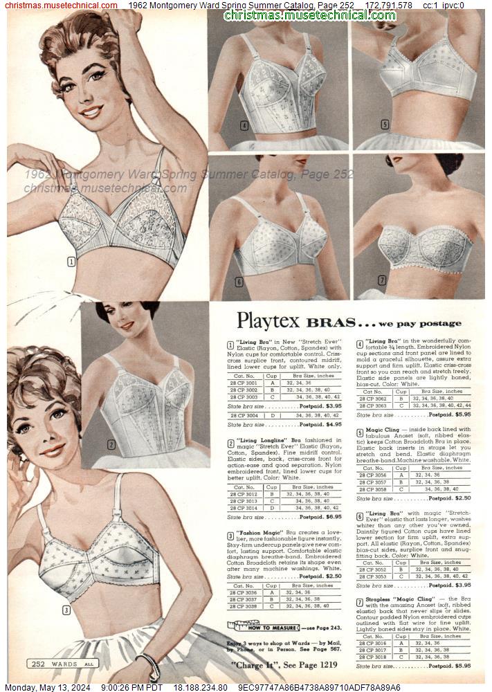 1962 Montgomery Ward Spring Summer Catalog, Page 252