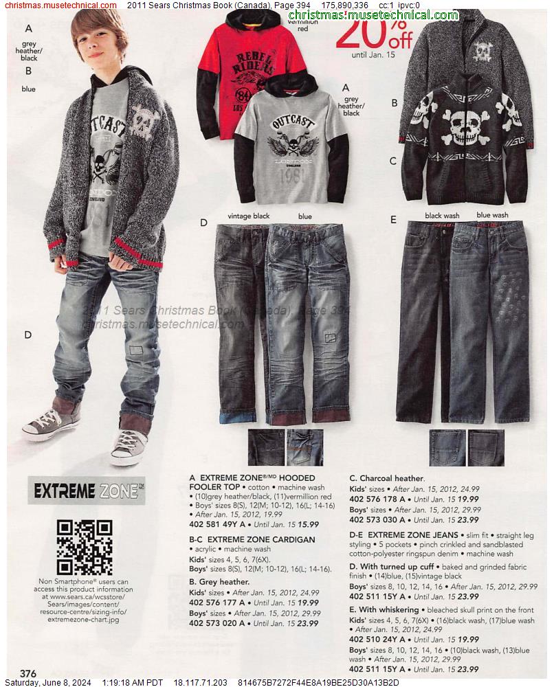 2011 Sears Christmas Book (Canada), Page 394