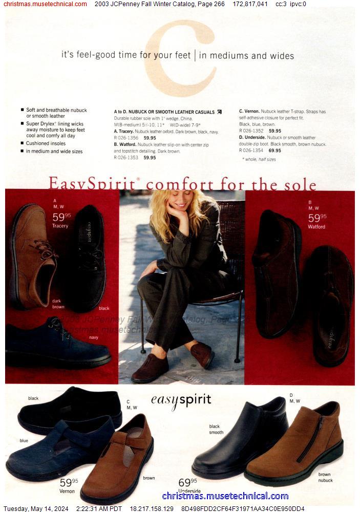 2003 JCPenney Fall Winter Catalog, Page 266