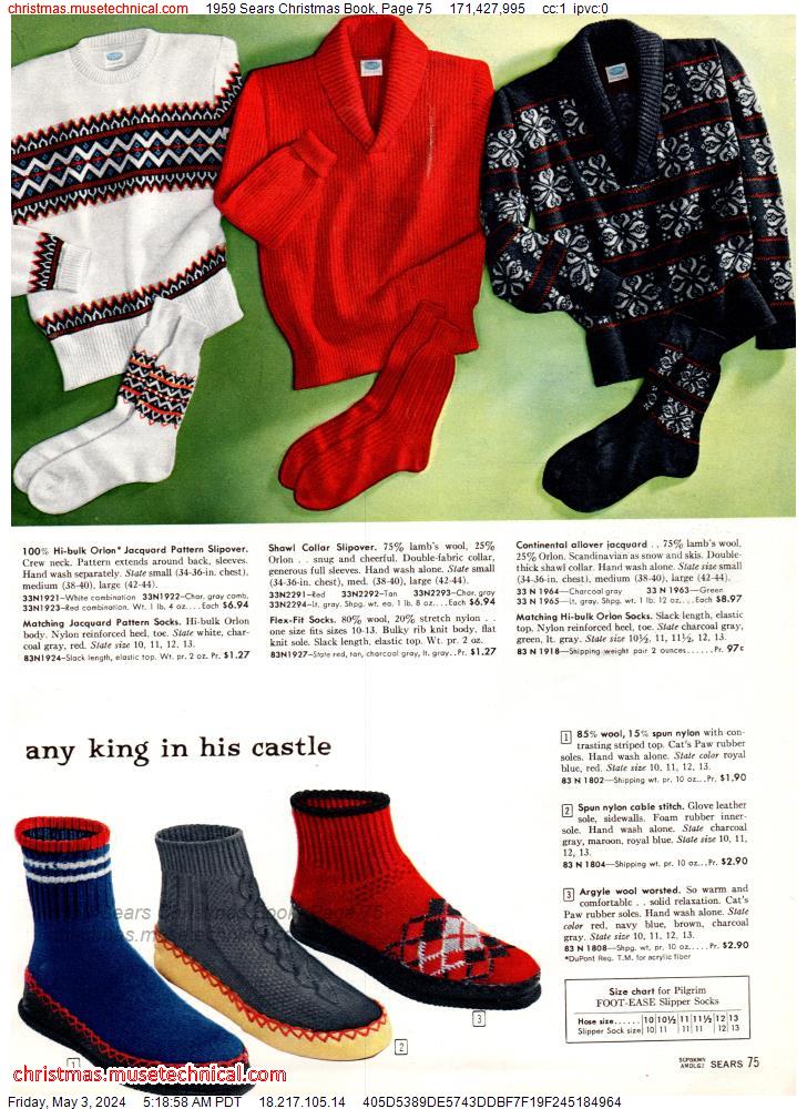 1959 Sears Christmas Book, Page 75